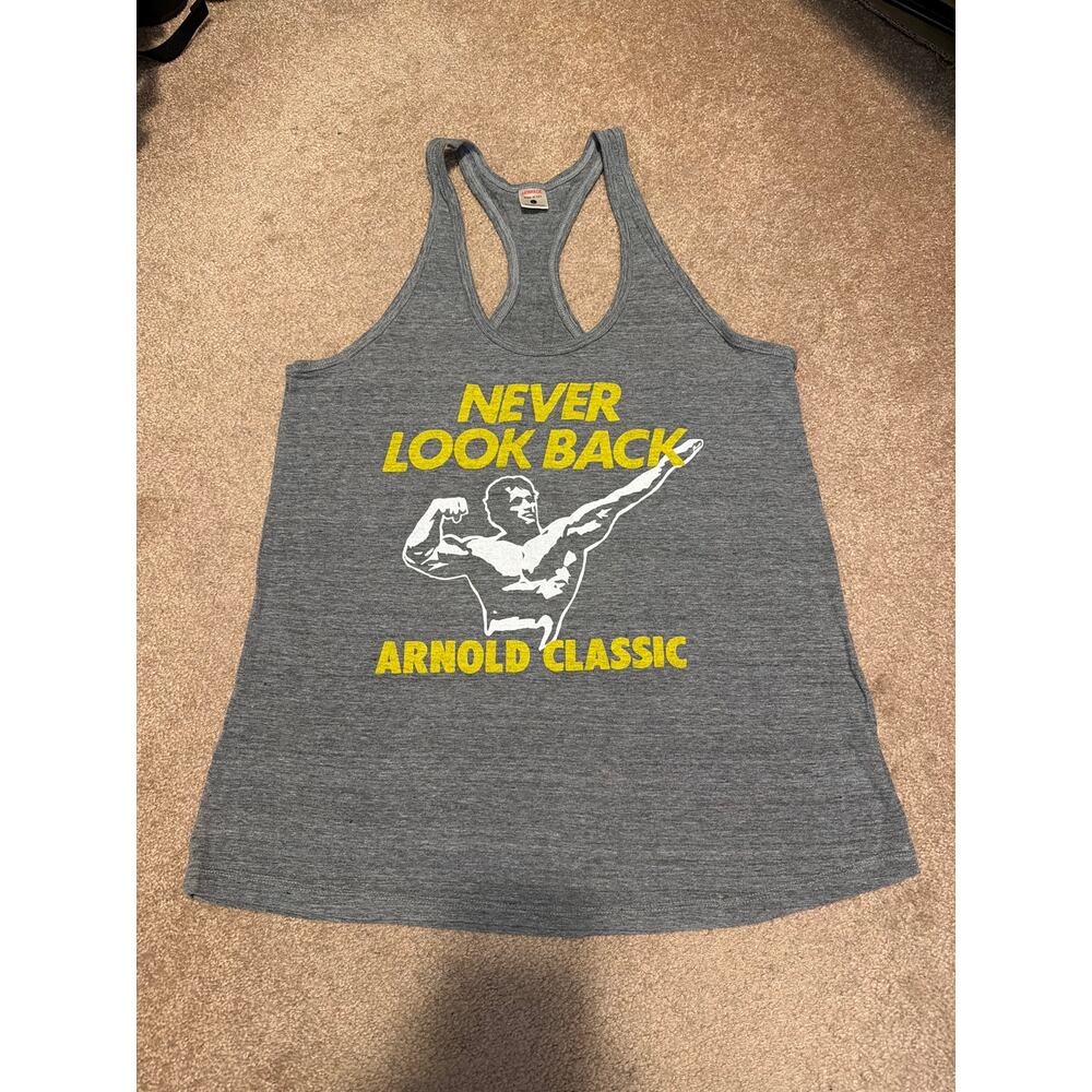 Homage women’s Arnold classic tank top size large